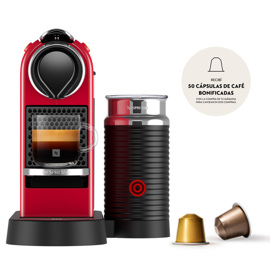 Cafetera Citiz Cherry + Aeroccino C123ArCrNe