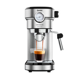 Cafetera  Cafelizzia 790 Steel Pro Barometro 1350W C...