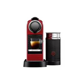 Cafetera  Citiz Curva + Aeroccino Milk Cherry Red