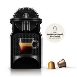 Cafetera Inissia Black Curva D40ArBkNe