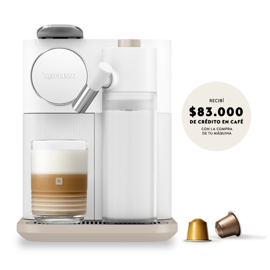 Cafetera Gran Lattissima One Touch 1.3Lts Blanco F5...