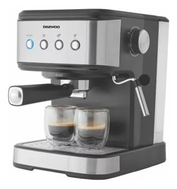 Cafetera Express Cm1000 20 Bares Color Plateado 1.5...
