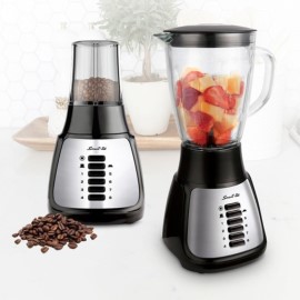 Licuadora Smart-tek Ml7050 1.5 L Negra Con Jarra De Vidrio 220v - 240v