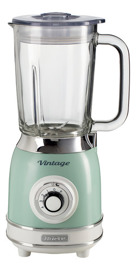 Licuadora Vaso De Vidrio Vintage 1.2 L 1000W Verde