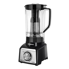 Licuadora TurboPremium L1000 3 L Negra Y Plata Con ...