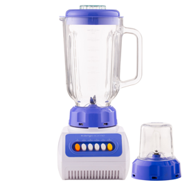 Licuadora 2 En 1 1.5L 600W 4 Velocidades Jarra Vidr...