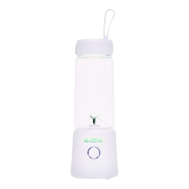 Licuadora Deportiva E226 0.4L Carga Usb Blanca