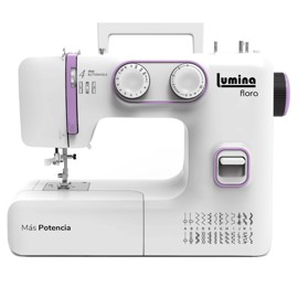 Maquina De Coser  Flora Blanca Trabajos Pesados Con ...