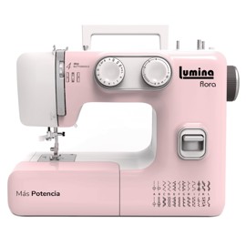 Maquina De Coser Flora Rosa Trabajos Pesados Con 24...