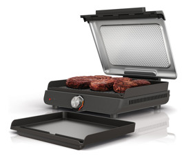 Parrilla Gr101 Sizzle Sin Humo 14 Pulgadas