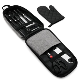 Set Bbq Fuego Utensilios Para Asados (5274)