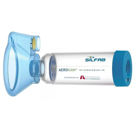 Aerocámara Con Máscara Pediátrica