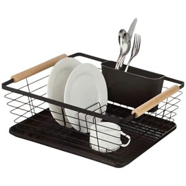 Escurridor Secaplatos Con Bandeja Porta Cubiertos As...
