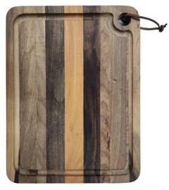 Tabla De Corte Mix Maderas 60X40 Cm