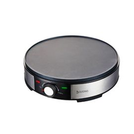 Panquequera Crepera Eléctrica 1200W Acero