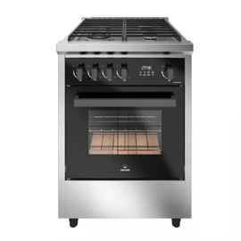 Cocina Prego 600 Visor Inox Rejas Vitrif Enc Elect...