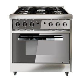 Cocina  Zafira 900  Visor Acinox Rejas Vitrif Enc El...