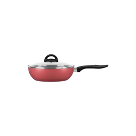 Wok Maple Cereza 28 Cm Tapa Vidrio Aluminioteflon ...
