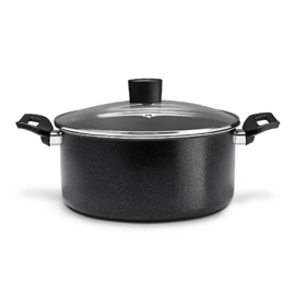 Cacerola Ebony Negro Aluminioteflon 22X10 Cm (7190...