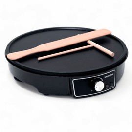 Panquequera Crepera Electrica  1000W + 2 Accesorios