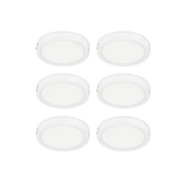 Panel Led Redondo Para Aplicar 20Cm Luz Fría 18W Pac...