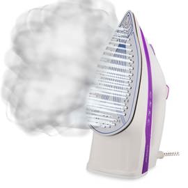 Plancha A Vapor  W34 Violeta Con Suela Antiadherente