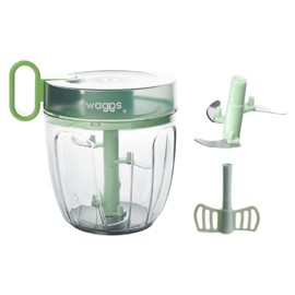 Picadora Trituradora Manual Chopper Verduras Cuchill...