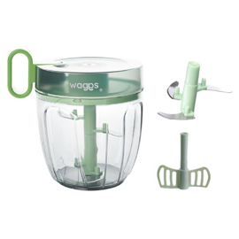 Picadora Trituradora Manual Chopper Verduras Cuchill...