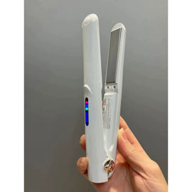 Plancha Y Rizadora Inalámbrica 2 En 1 Con Carga Usb ...