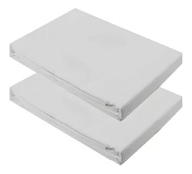 Pack X 2 Sabanas Planas Twin Size 180 Hilos