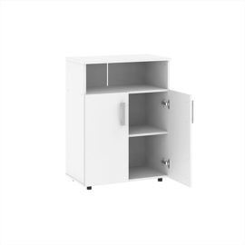 Rack Porta MicroondasAlacena Bajo Axm060 Doble Puer...