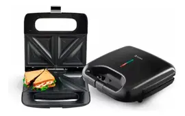 Sandwichera Eléctrica Hog0161 750W Negra