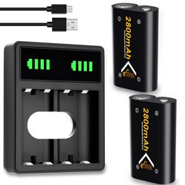 Batería Recargable Y Cargador Para Xbox One/Xbox Ser...