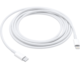 Cable Mqgj2am/A Lightning To UsbC Blanco