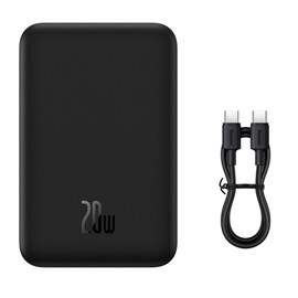 Cargador Portatil Negro Inalambrico  Power Bank Carg...