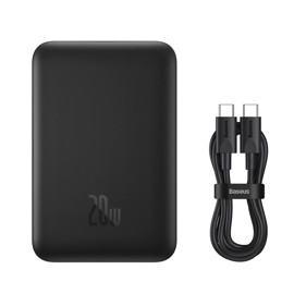 Cargador Portátil Inalámbrico Negro Power Bank Carg...
