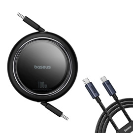 Mini Cable De Carga Retráctil TipoC 1M 100W
