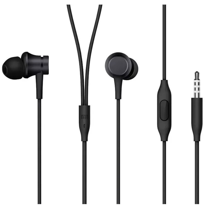 Auriculares IE In-ear Xiaomi Basic 3.5mm Negro - XIAOMI AURICULARES -  Megatone