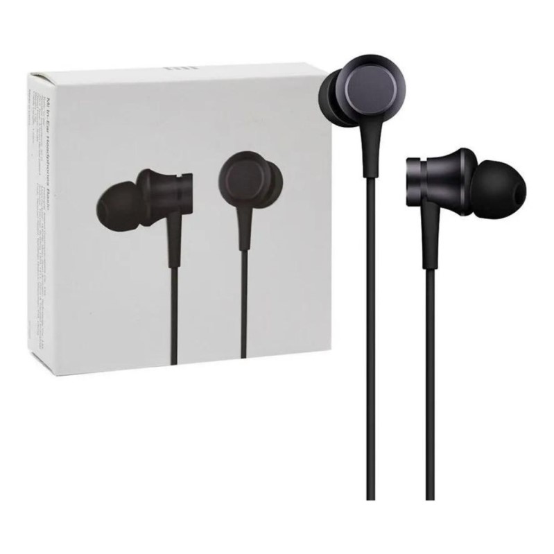 Auriculares IE In-ear Xiaomi Basic 3.5mm Negro - XIAOMI AURICULARES -  Megatone