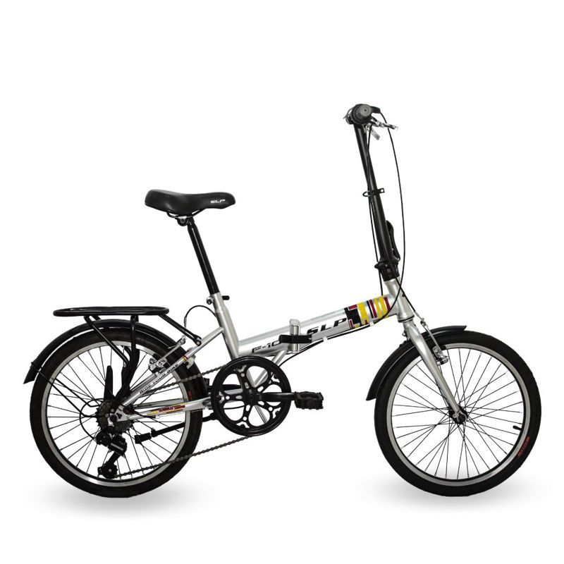 BICICLETA SLP URBANA R20 PLEGABLE ACERO F-10 GRIS - SLP BICICLETAS ...