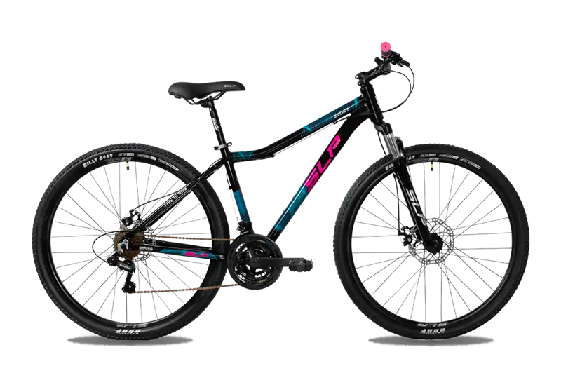 BICICLETA SLP MTB ALUMINIO 25 LADY RODADO 29 2025 T18 NEGRA SLP