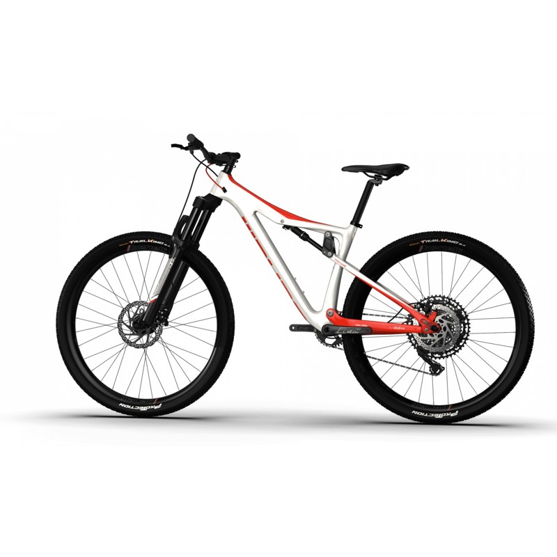 Bicicleta Benelli M22 Pro Carbon Fts R29 RW Large Blanco