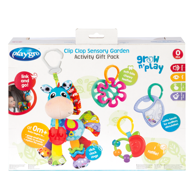 CLIP CLOP SENSORY GARDEN ACTIVITY GIFT PACK PLAYGRO PLAYGRO JUGUETES