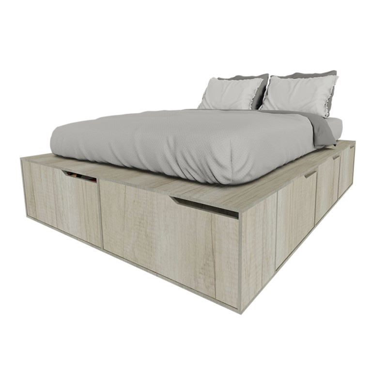 Cama Austin Sencilla 100 cm Bellota con Cajones