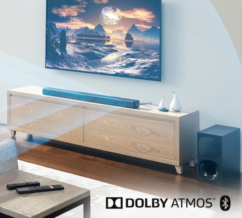 Barra de sonido para TV HT-G700 con Dolby Atmos