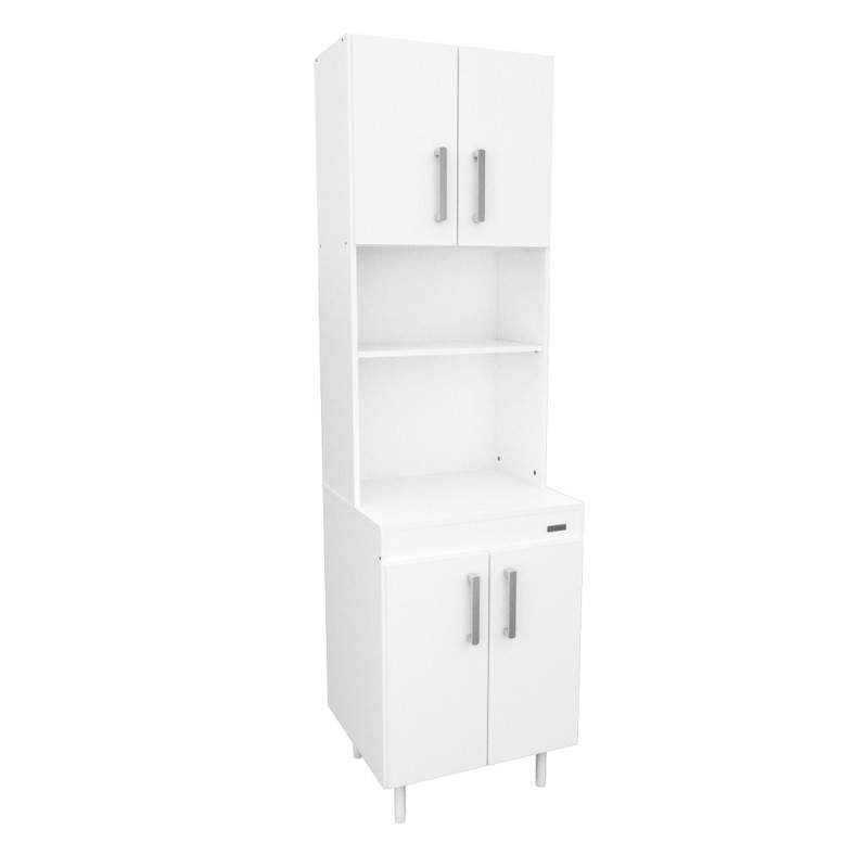 Módulo de Cocina Columna Blanco 220x58