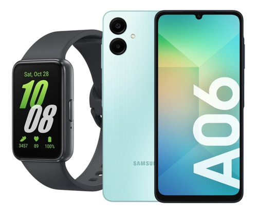 スマートフォン本体 SamsungGalaxy A06 Light Green 128GB Samsung Galaxy A06 A065M 128GB Dual-SIM GSM Unlocked Android