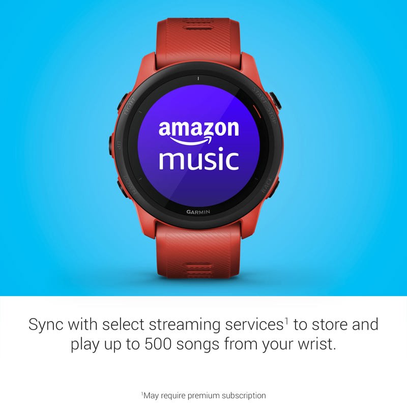 Reloj GPS para correr Garmin Forerunner 745 rojo