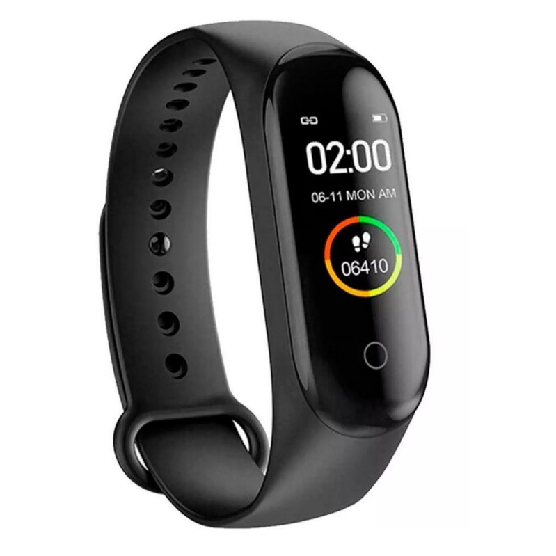 Reloj Inteligente Smartwatch SB04 Negro Bluetooth Android Notificaciones