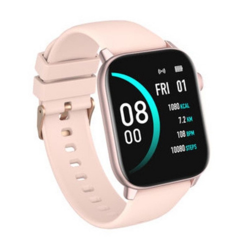 Reloj Inteligente Mujer Smartwatch NT14 Rosa Sumergible Bluetooth - NICTOM  SMART FITNESS WATCH - Megatone